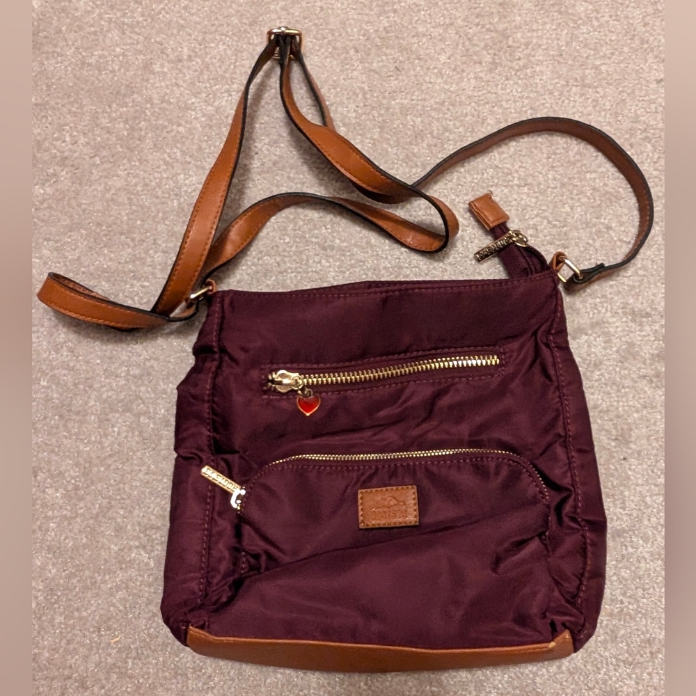 Roots Purse Burgundy